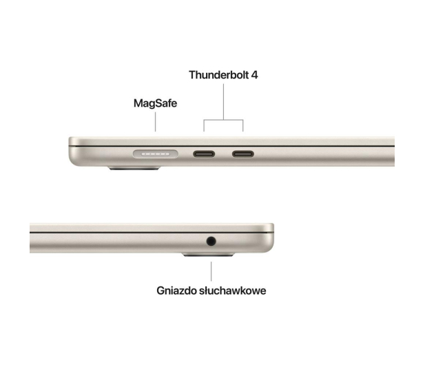 Apple MacBook Air M5/24GB/2TB/Mac OS Księżycowa Poświata 10R GPU U - 1589297 - zdjęcie 6